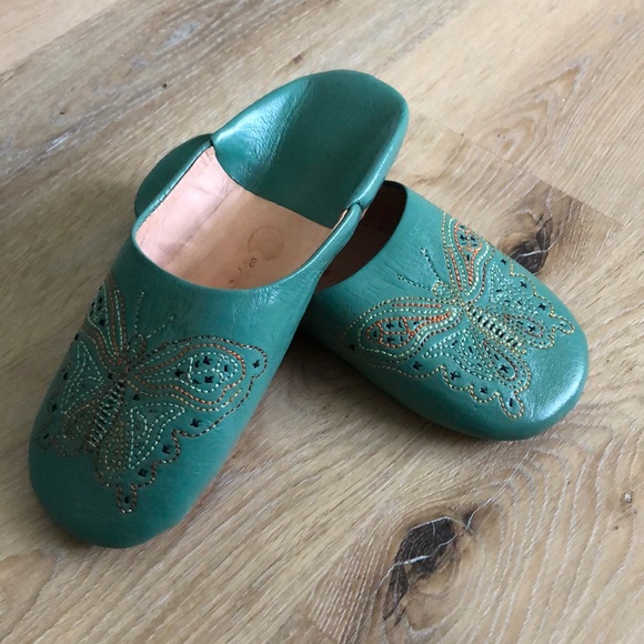 Shoes - Morrocan Leather Slippers